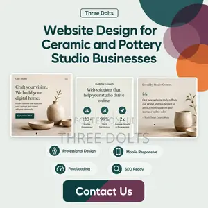 Website Design for Ceramic and Pottery Studio Businesses