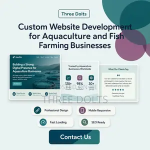 Custom Website Development for Aquaculture and Fish Farming Businesses