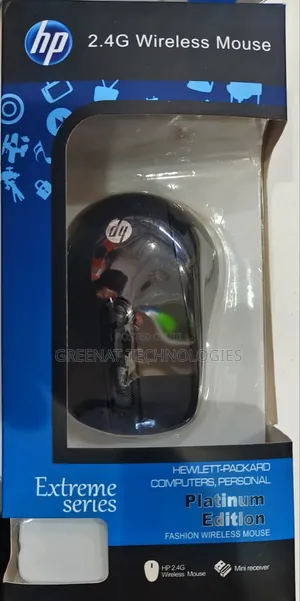 HP 2.4G Wireless Mouse - Platinum Edition, Model 3100