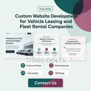 Website Development for Vehicle Leasing and Fleet Rental Companies