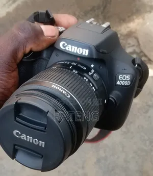 Canon Eos 4000d With 18-55mm Lens