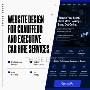 Website Design for Chauffeur and Executive Car Hire Services