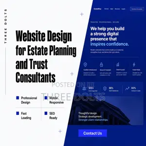 Website Design for Estate Planning and Trust Consultants