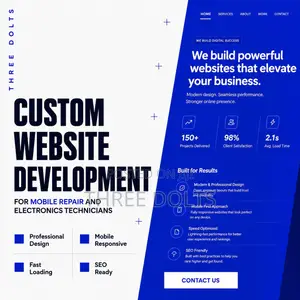 Website Development for Mobile Repair and Electronics Technicians