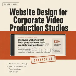 Website Design for Corporate Video Production Studios