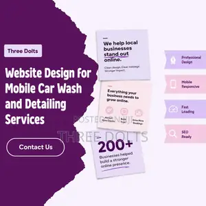 Website Design for Mobile Car Wash and Detailing Services