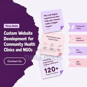 Custom Website Development for Community Health Clinics and NGOs