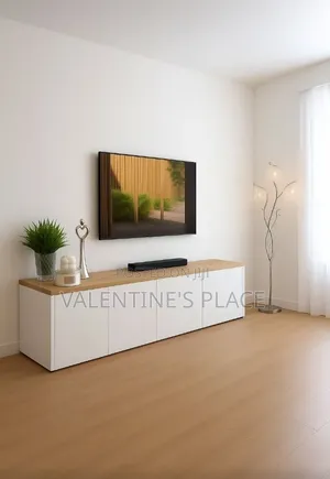6FT Wooden TV Stand – Modern Design With Storage