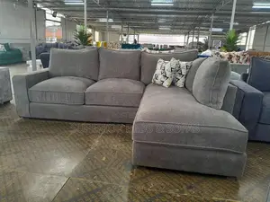5 Seater Grey Fabric L-Shaped Sofa: Nairobi Deals