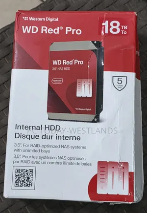 Western Digital 18tb Wd Red Pro Nas Internal Hard Drive 7200 RPM 512mb