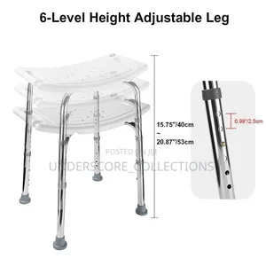 6-Level Adjustable Shower Chair