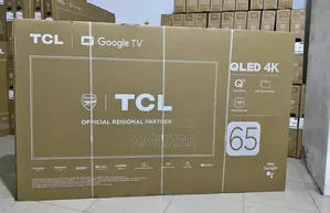 Bluetooth Enabled TCL 65 Inch T6d Frameless Television.