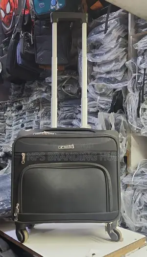 Black Pillot Case Travel Bag