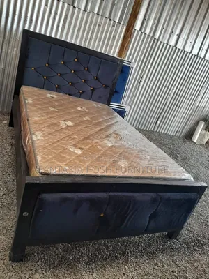 3x6-Foot Tufted Bed for Kinds and Guests