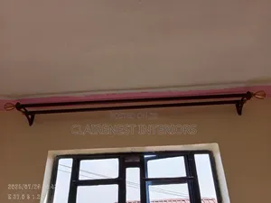 Strong Rods, Stylish Homes With Heavy Powder Coated Window Curtain Rod