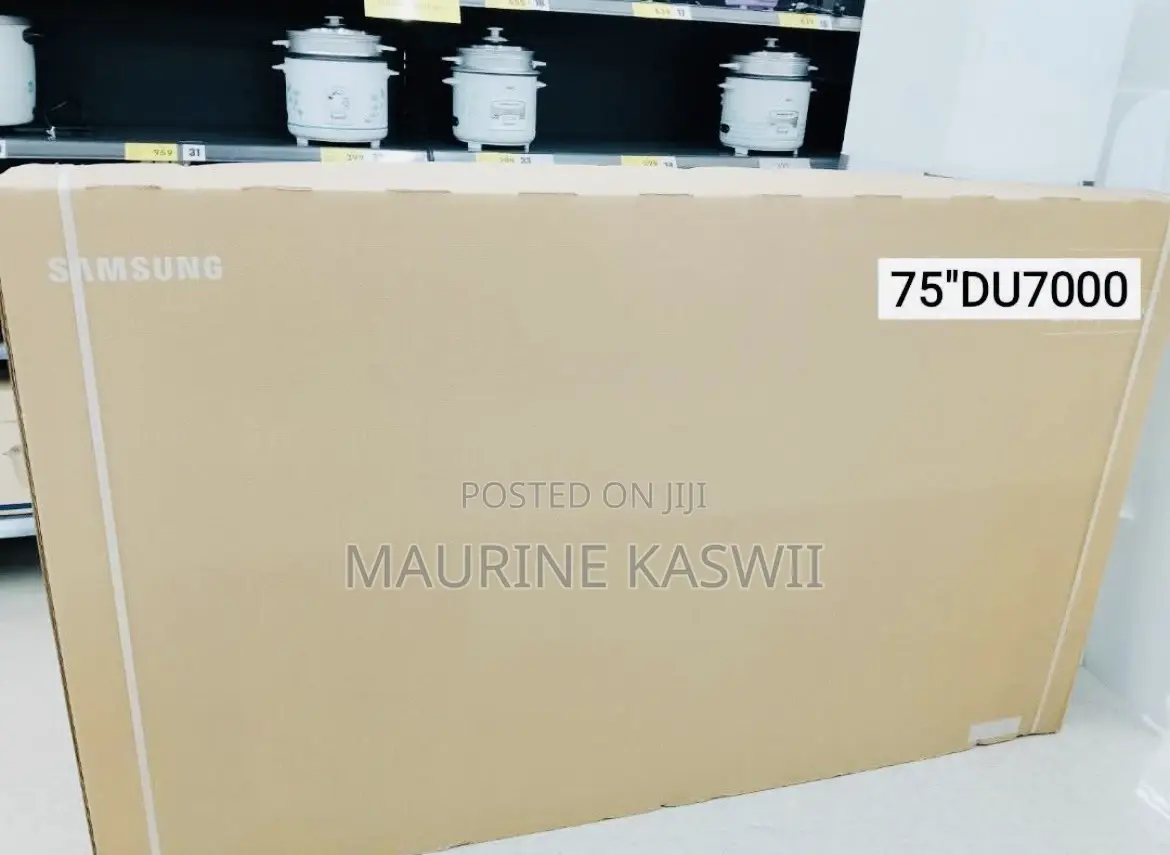 Samsung 75”smart Frameless 75du7000
