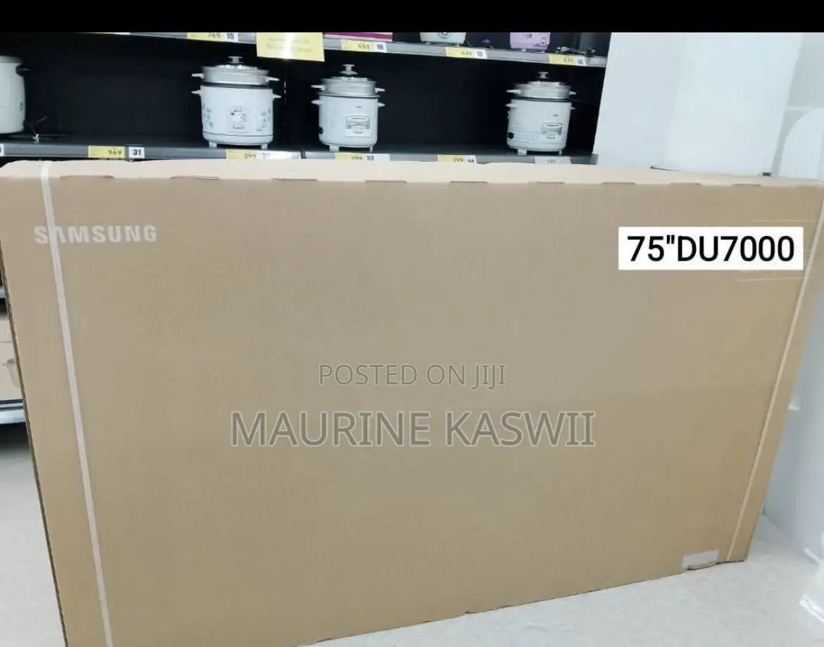 Samsung 75”smart Frameless 75du7000
