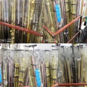 Beautiful by Design Adjustable Window Curtain Rods