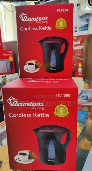 Ramtons RM/609 Cordless Electric Kettle – 1.7 Litres