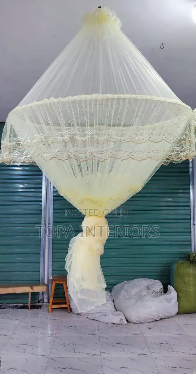 6x6 Round Ceiling Mounted Mosquito Nets