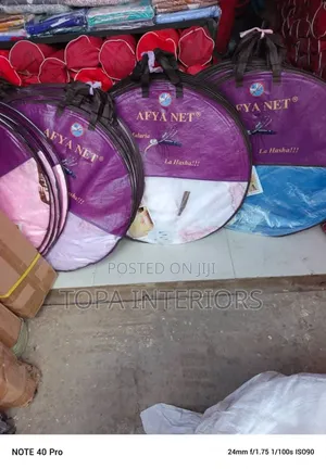6x6 Round Ceiling Mounted Mosquito Nets