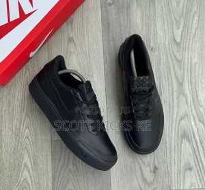Nike Court Shot Men's Shoes Tripple Black Sizes 38 to 45