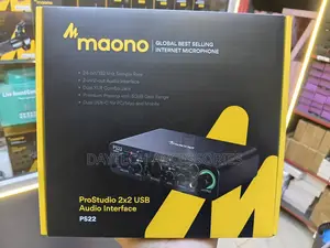 MAONO PS22 Professional Audio Interfaces Mixers External Sound Card.