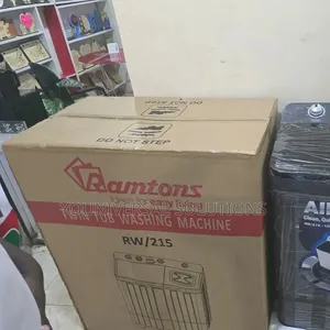 Black Ramtons 15kgs Top Load Twin Tub Washing Machine