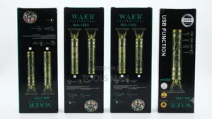WAER WA-1983 Professional Cordless Rechargeable Hair Trimmer.