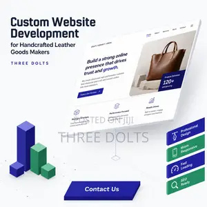 Custom Website Development for Handcrafted Leather Goods Makers
