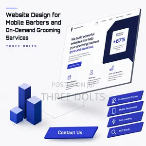 Website Design for Mobile Barbers and on-Demand Grooming Services