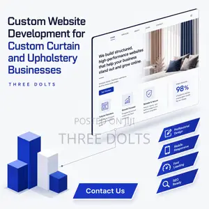 Website Development for Custom Curtain and Upholstery Businesses