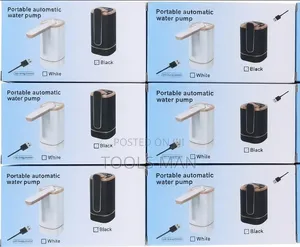 Portable Automatic USB Rechargeable Water Dispenser Pump.
