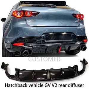 Mazda 3 2020 Hatchback Rear Diffuser