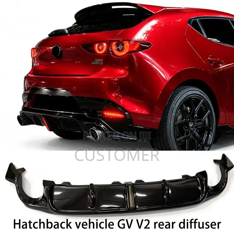 Mazda 3 2020 Hatchback Rear Diffuser