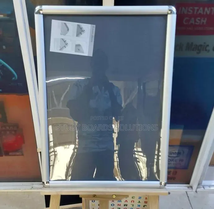 A2 Snap Frame With Clear Protective Cover for Document Protection