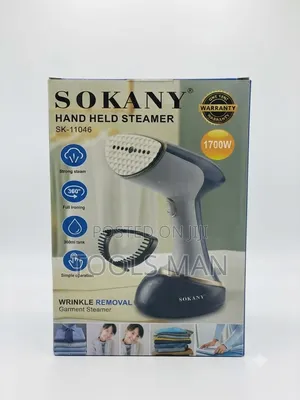 Sokany 1700W Handheld Garment Steamer SK-11046 - Brand New.