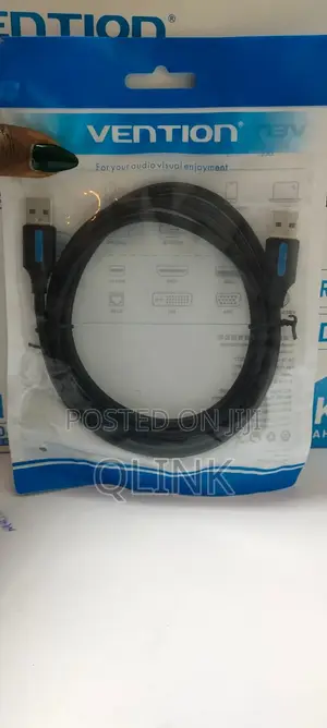 Vention USB 2.0 a Male to a Male Cable 1.5M Black PVC Type