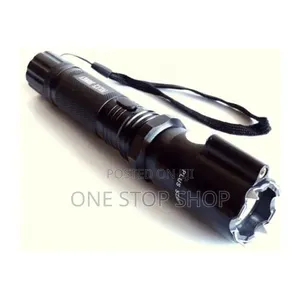 Multifunction Flashlight With Stun for Self Defense
