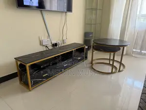 TV Stand 6ft and Side Tables