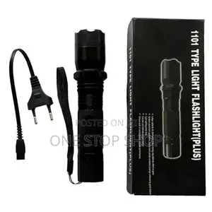 Security Flashlight With Master Safety Toggle Switch