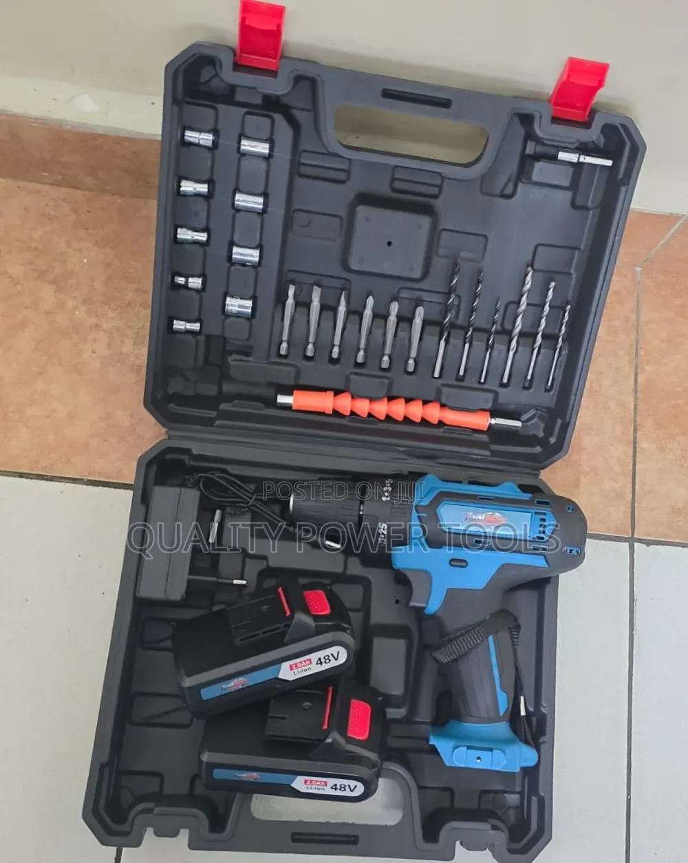 Cordless Power Drill Kit