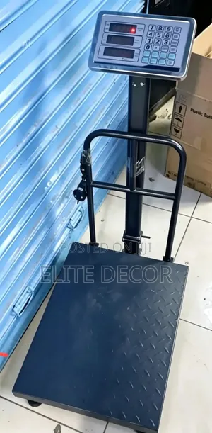 300KG Heavy Duty Digital Platform Weighing Scale
With a Guard Rail