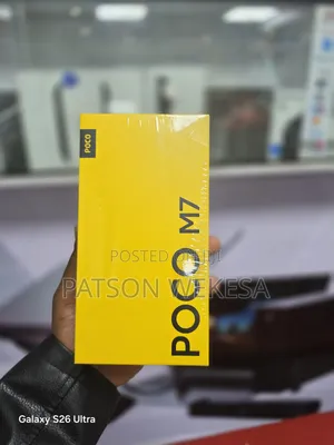 New Xiaomi Poco M7 256 GB Black