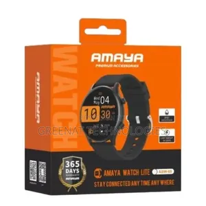 Amaya Watch Lite Asw-05 Round Smartwatch