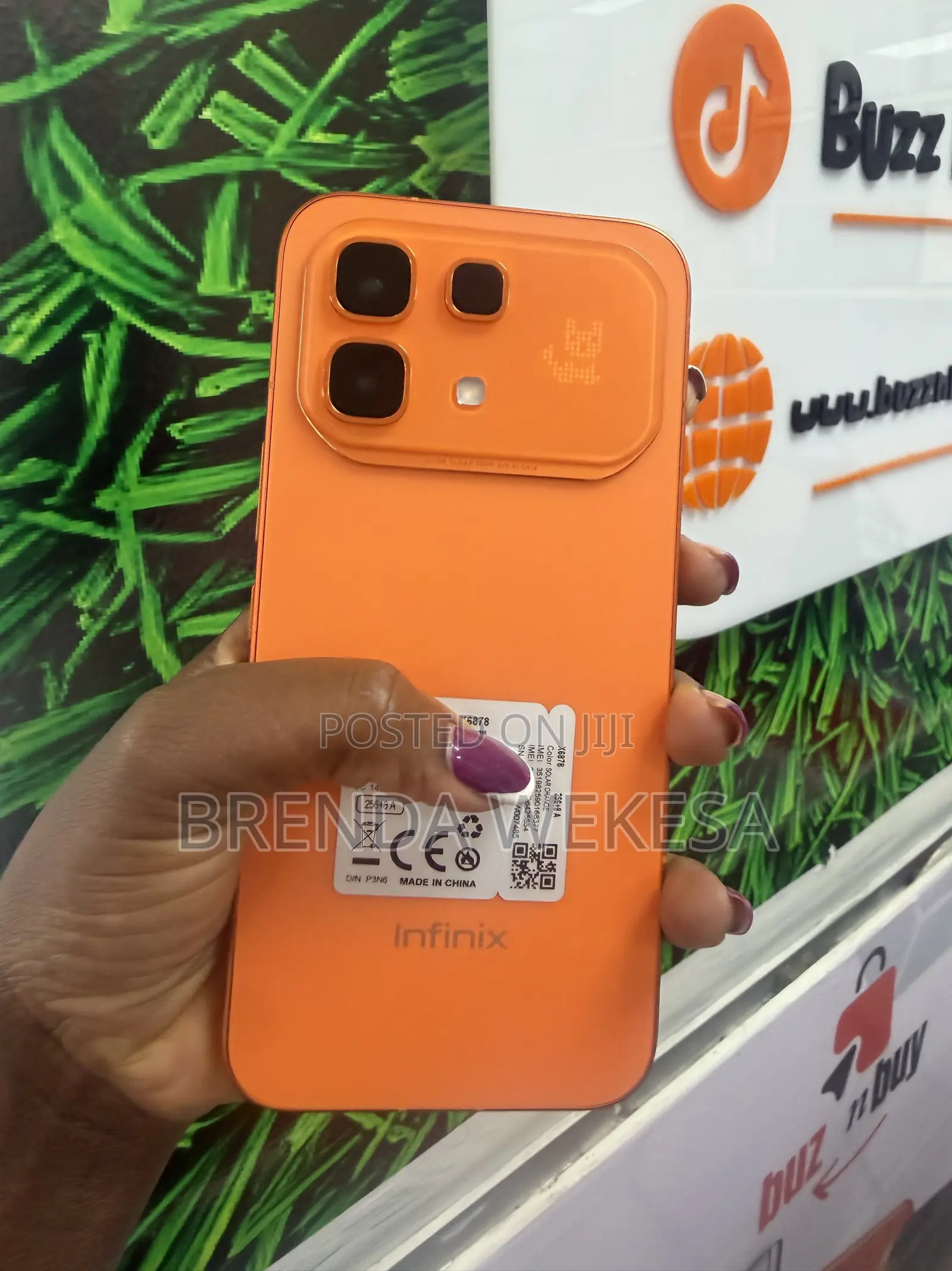 New Infinix Note 60 Pro 256 GB Orange