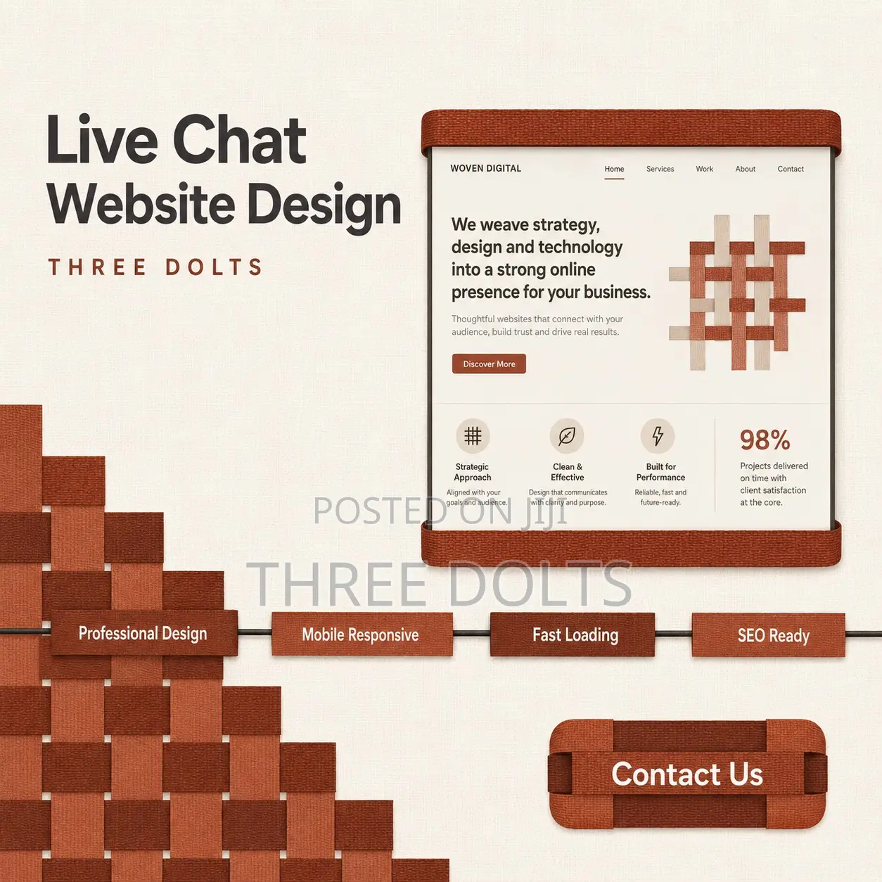 Live Chat Website Design