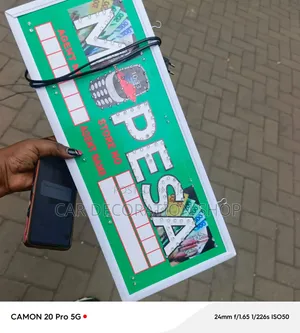 Branded M_pesa Agent Led Sign Board