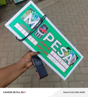 Local Printing Mpesa Led Sign Board