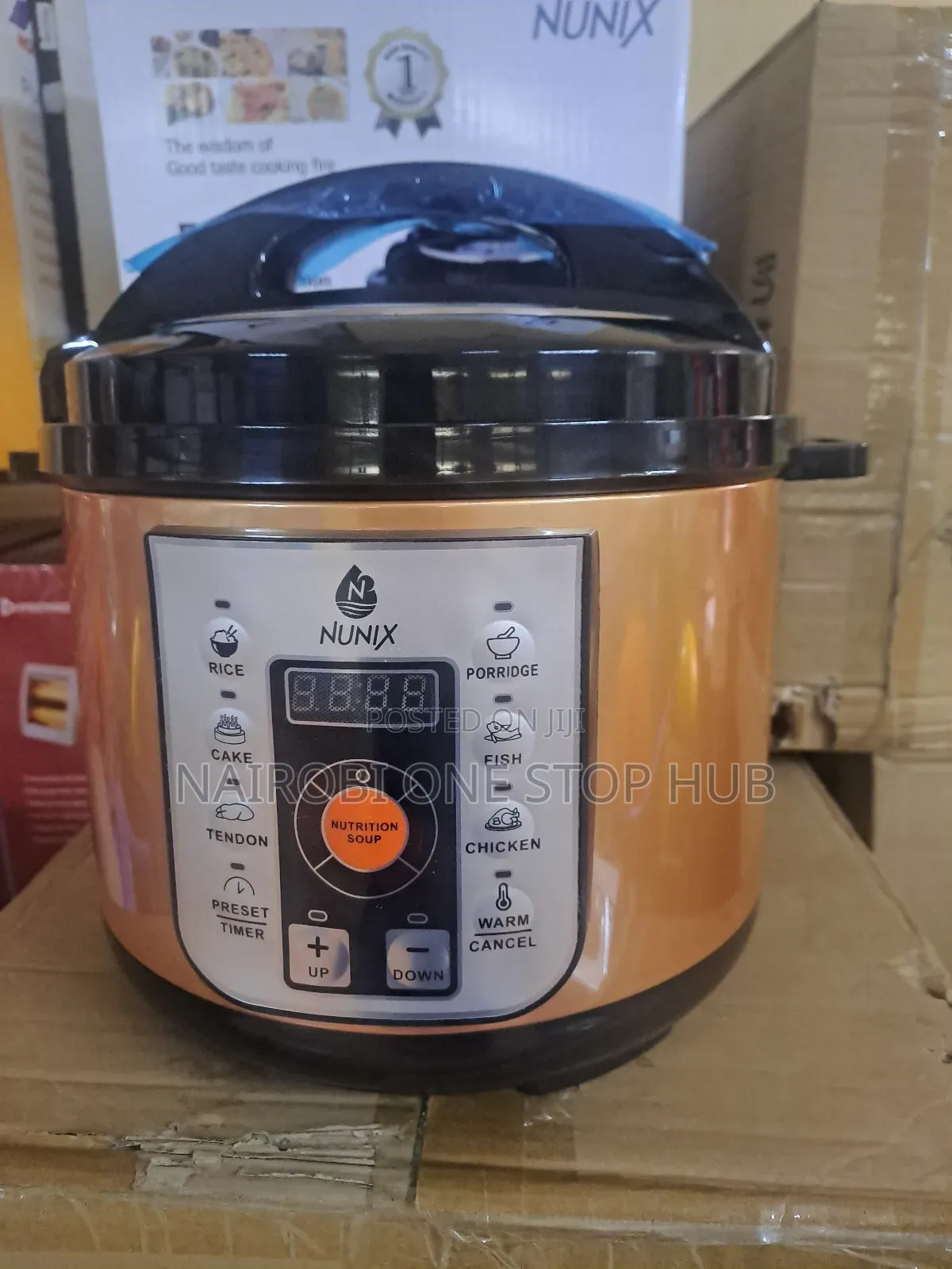 Nunix PC-77 Electric Pressure Cooker